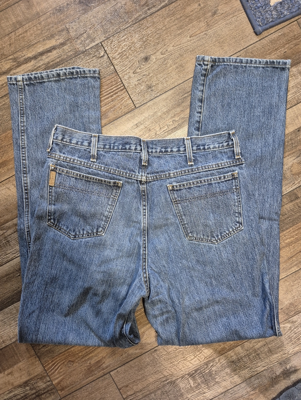 Cinch Men's Straight Jeans in Light Blue Wash - Picture 5 of 5